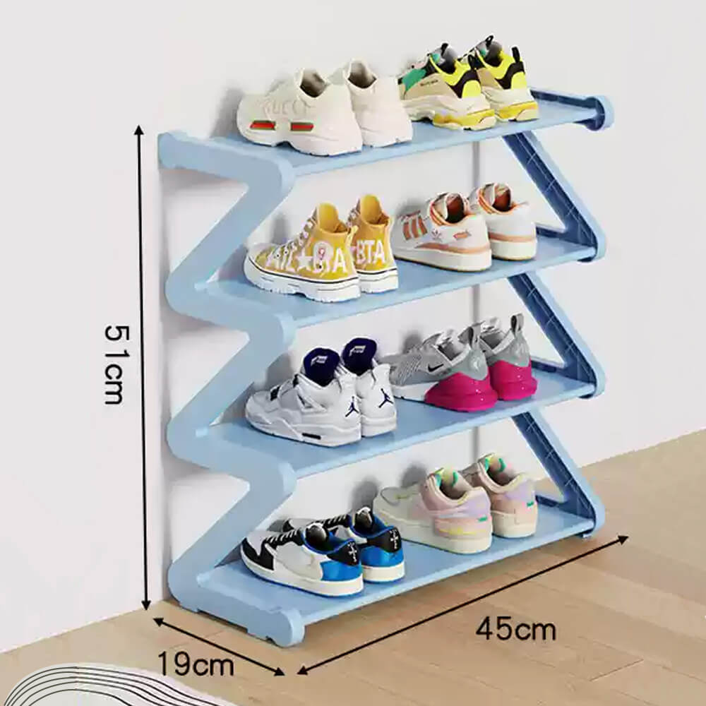 Z-shaped Childish Shoe Rack