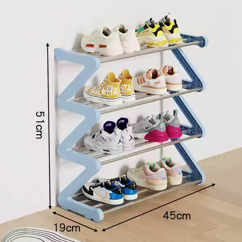 Z-shaped Childish Shoe Rack