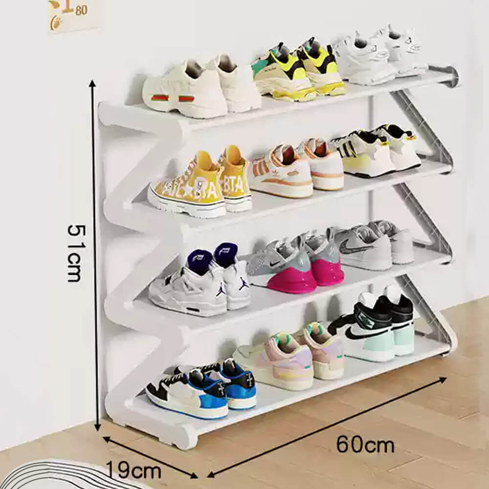 Z-shaped Childish Shoe Rack