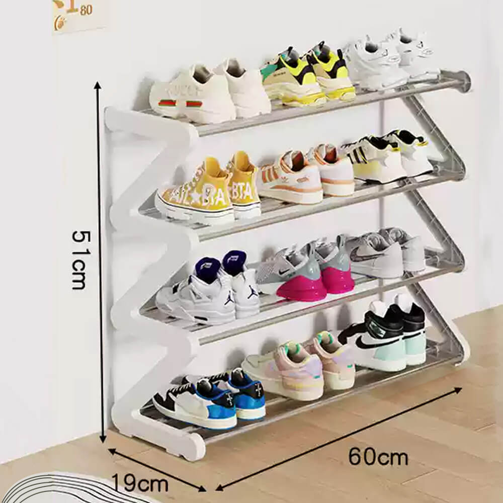 Z-shaped Childish Shoe Rack