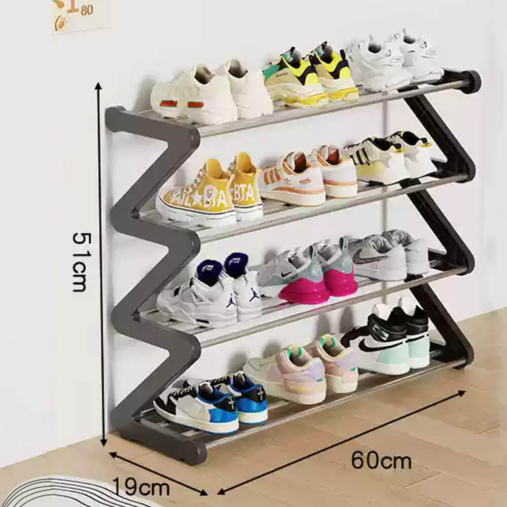 Z-shaped Childish Shoe Rack